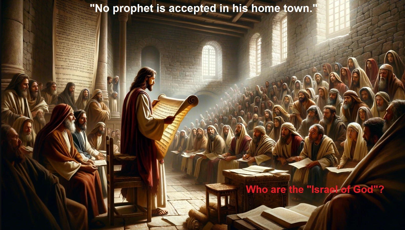 Jesus-in-Narareth-Synagogue-Prophet-not-Accepted