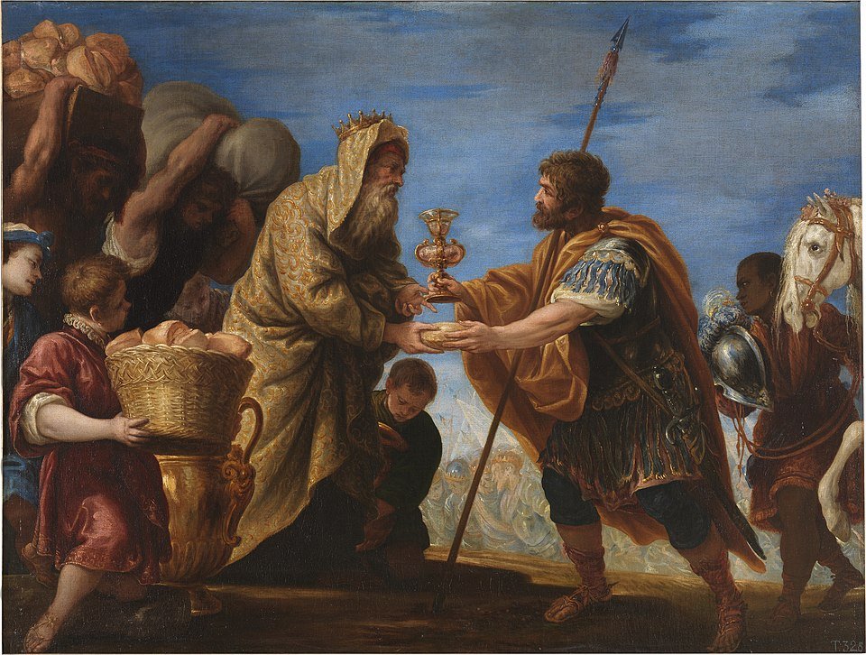 Abraham_y_Melquisedec_por_Juan_Antonio_de_Frias